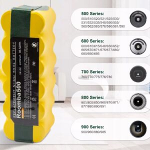 Baterie pro iRobot Roomba 14.4V 6000mAh Ni-MH Bonacell