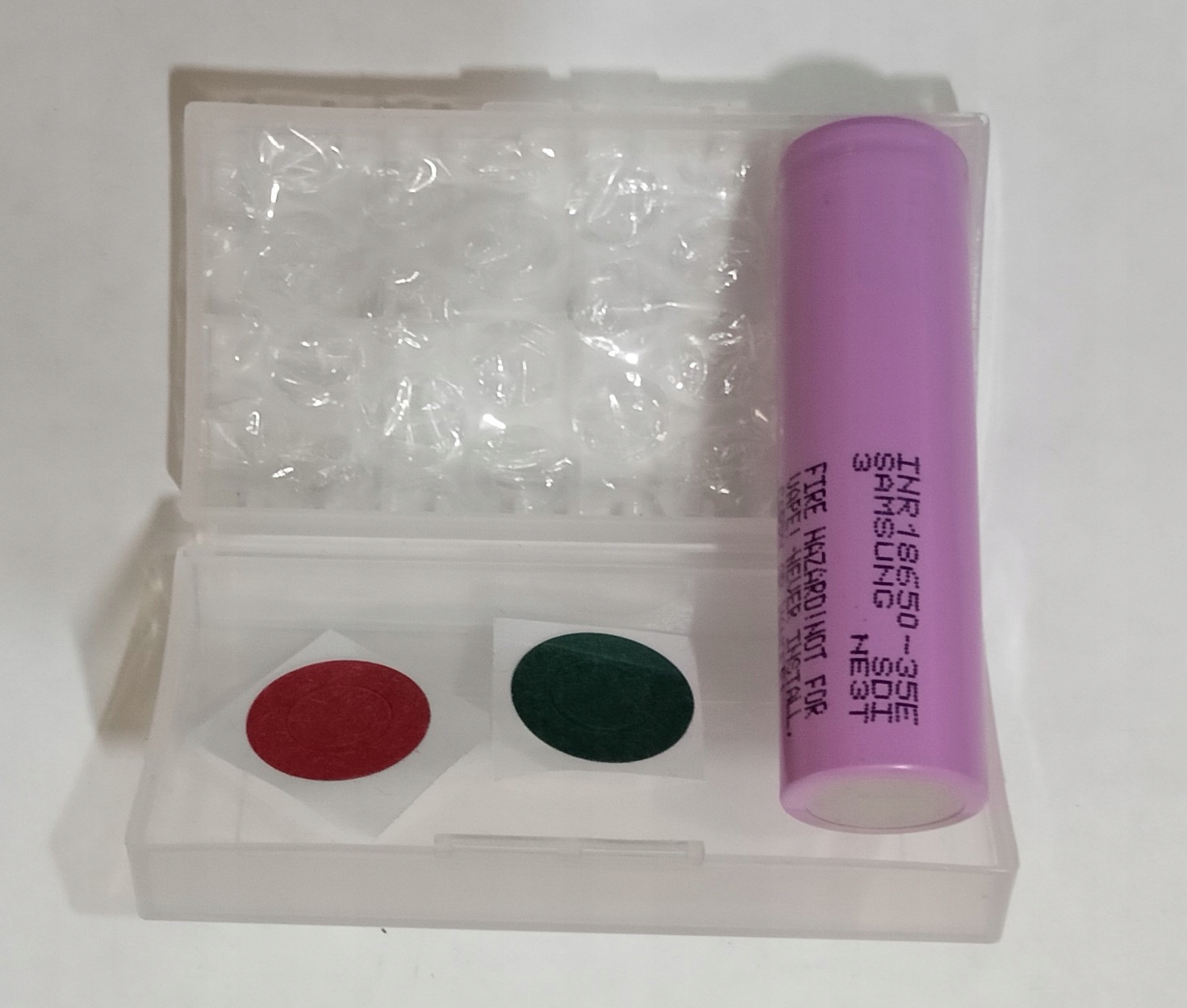 SAMSUNG INR18650-35E 8A/13A 1C=3400mAh NOVÉ r. 25/10