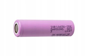 SAMSUNG INR18650-35E 8A/13A 1C=3400mAh NOVÉ r. 25/10