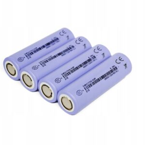 5ks Li-ion EVE INR21700/40P 12,5C 50A 4000mAh + 10x izolační kroužek