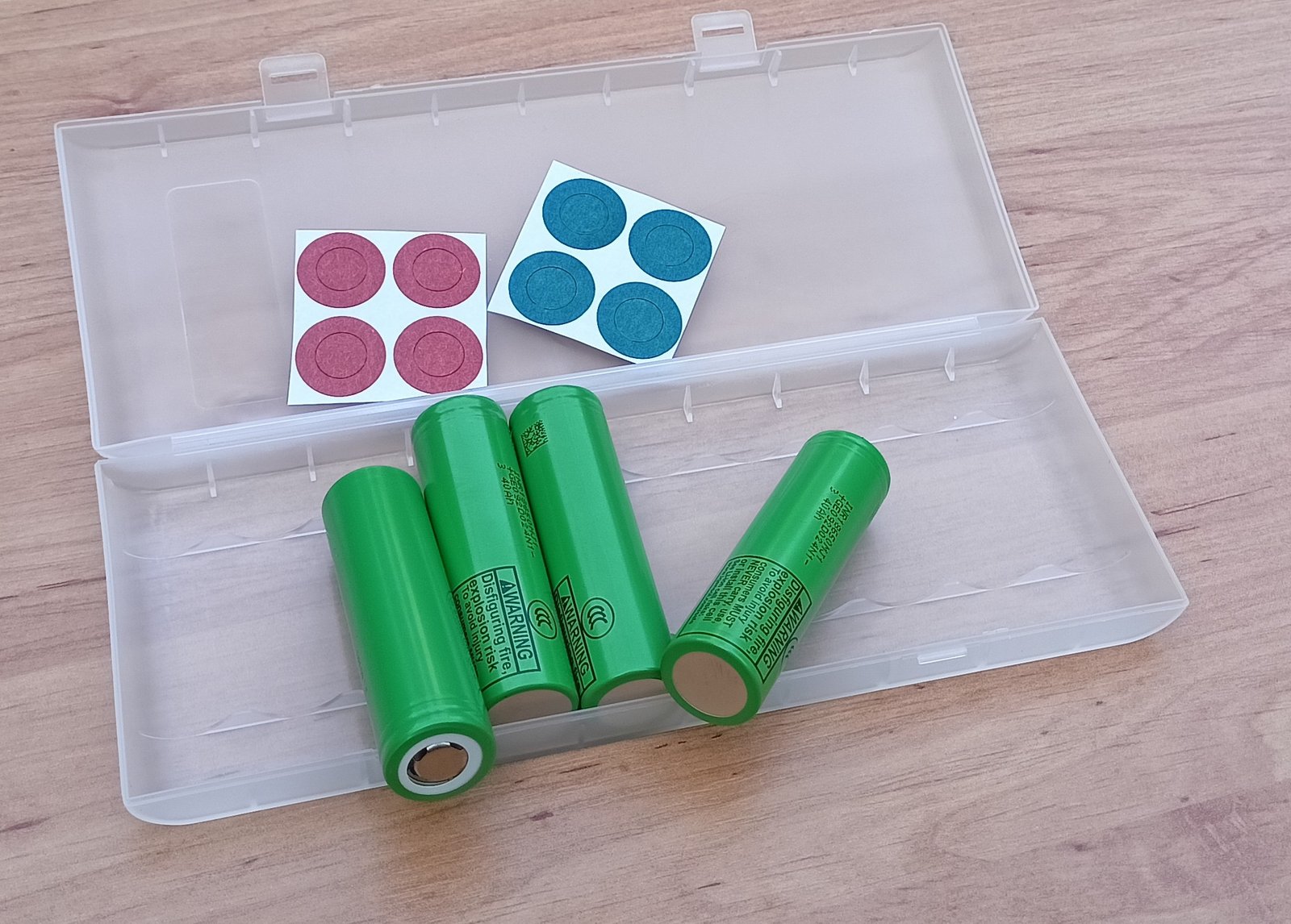 Blistr 4 ks LG INR18650-MJ1 – pohled 4