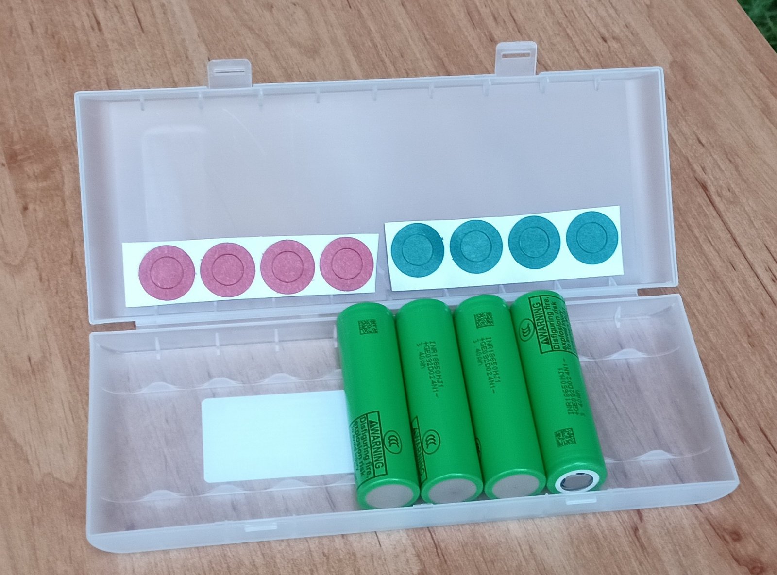 Blistr 4 ks LG INR18650-MJ1 – pohled 5