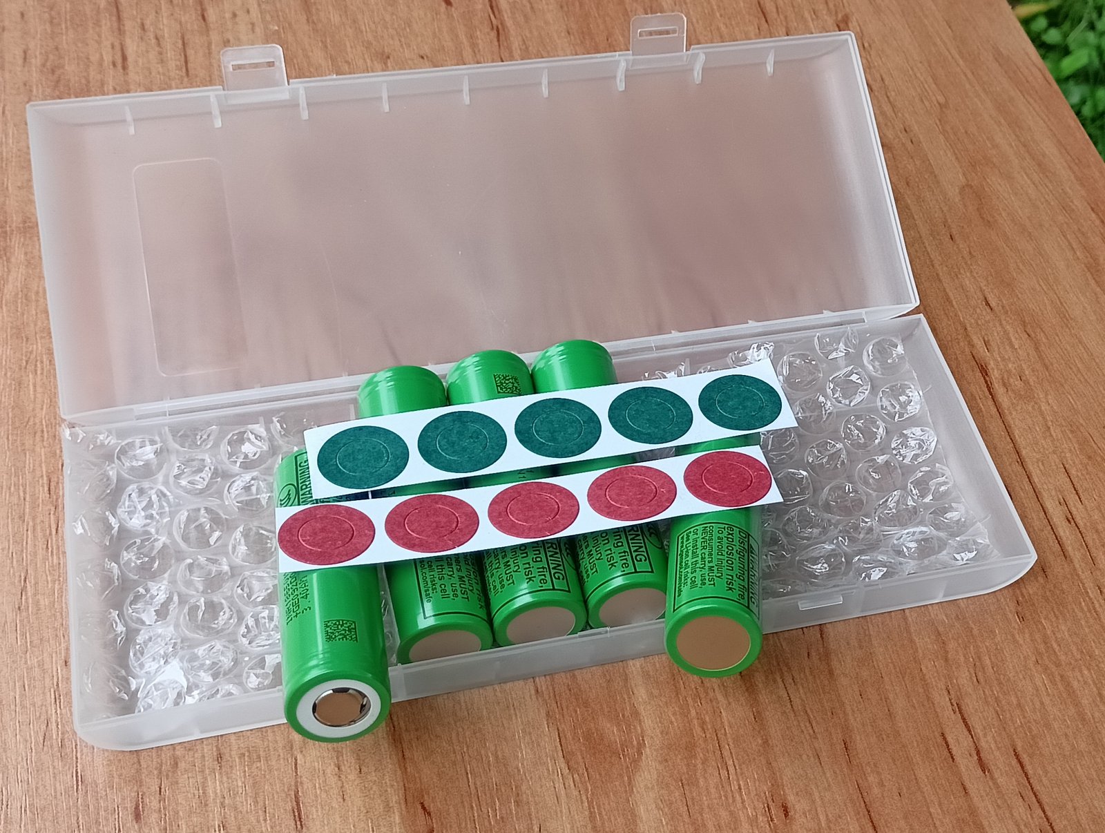 Blistr 5 ks LG INR18650-MJ1 – pohled 4